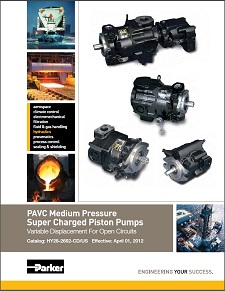 PAVC Series Medium Pressure Super Charged Piston Pumps(Last years design codes)